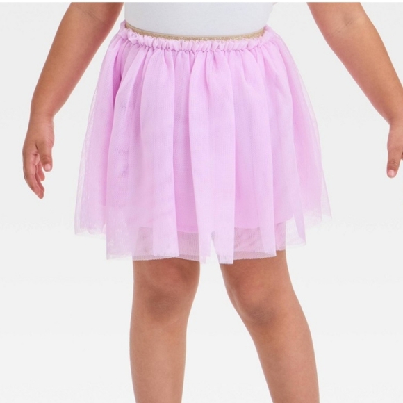 Cat & Jack Other - Cat & Jack Toddler Girls Lilac Tulle Skirt Tutu Size 4 T